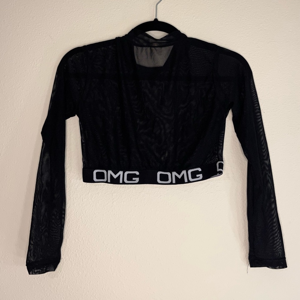 Sheer OMG Crop Top